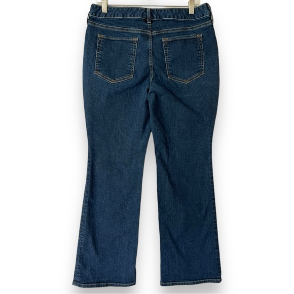 Eddie Bauer Curvy Bootcut Specially Dyed 12 Petite Jeans - Picture 2 of 11